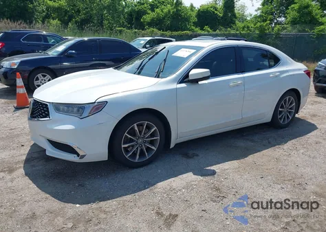 2018 Acura Tlx Tech Pkg z USA, uszkodzony, nr VIN 19UUB1F51JA009386